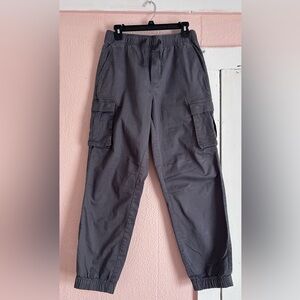 No Boundaries Charcoal Cargo Pants for Men